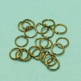 9mm Brass (non plated) Jump Ring