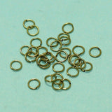 5mm Brass (non plated) Jump Ring