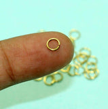 5mm Brass (non plated) Jump Ring