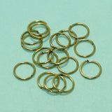 10mm Brass (non Plated) Jump Ring
