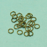 6mm Brass (non plated) Jump Ring