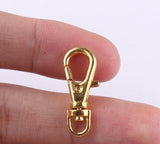 22mm Key Chains and Mask Chain Swivel Clasp Gold