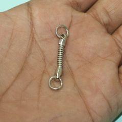 1.5 Inch Silver Key Chain Extender