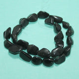 Tumble Black Onyx Stone Beads 14-19 mm