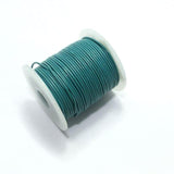 Jewellery Making Leather Cord 2mm Teal