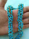 650 Pcs, 4mm Turquoise Acrylic Loreal Beads