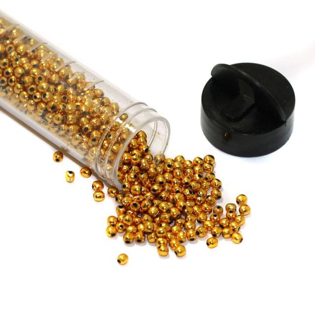 1150 Pcs Golden Metal Balls 3mm