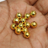 100 Pcs, 7mm Golden Metal Balls