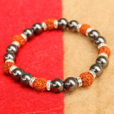 Rudraksha Magnetic Mens Bracelet