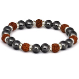 Rudraksha Magnetic Mens Bracelet