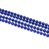 5 Mtrs, 2mm Aluminium Ball Chain Blue