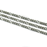 1 Mtr Black Nickel Metal Chain, Link Size 10x4mm