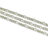 1 Mtr Silver Finish Metal Chain, Link Size 10x4mm