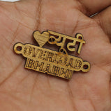 Beauty Overload Bhabhi Wooden  Charms connector