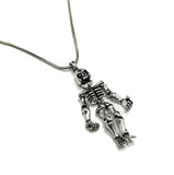 Movable Body Arms Legs Gothic Human Skeleton Skull Pendant