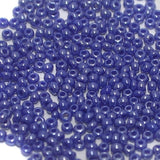 Nippon Seed Beads Blue Opaque Luster, Size 11/0