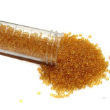 Nippon Seed Beads Yellow Trans, Size 11/0