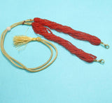 Seed Beads Pendant Dori Red