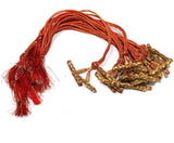 1 Dozen Multi String Connector Necklace Dori Red