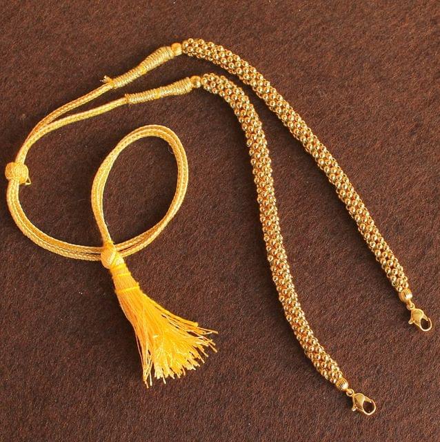 Metal Beads Pendant Dori Golden