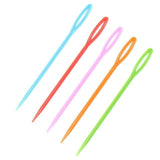 10 Pcs Acrylic Colorful Needles 2.75 Inch