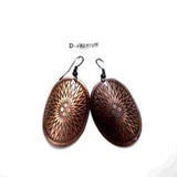 Fashion Metal Earring For Girls Copper