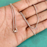 92.5 Sterling Silver Ball Chain
