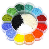 15 Colors Opaque Preciosa Seed Beads Kit