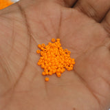 Preciosa Seed Beads Opaque Orange 11`0, 3900 Pcs
