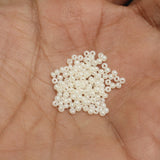 Preciosa Seed Beads Ceylonese Off White 11`0, 3900 Pcs