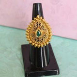 Abhira Adjustable Finger Ring