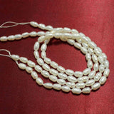 Freshwater  Pearl Beads 6x4mm Off White