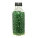 Glass Trans Seed Beads Green 11/0