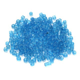 450 Gms Glass Trans Seed Beads Sky Blue 11/0