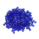 450 Gms Glass Trans Seed Beads Blue