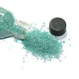 Inside Color Luster Seed Beads Aqua