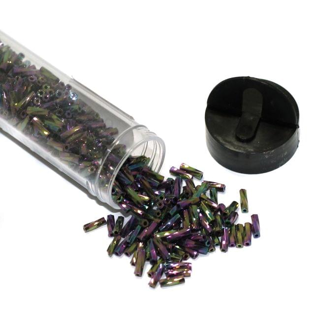 850 Pcs Nippon Seed Beads Buggles Metallic Rainbow