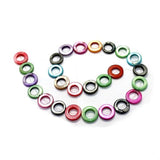 20+ Shell Ring Beads Assorted 14mm