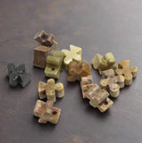 50 Pcs. Soap Stone Leaf Beads 12x10 mm