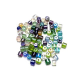 600+ Special Polish Glass Bugles Beads Assorted 6 mm