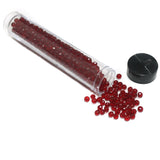 400 Pcs, 4mm Trans Dark Red Faceted Crystal Rondelle Beads