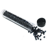 400 Pcs, 4mm Metallic Black Faceted Glass Bicone Beads