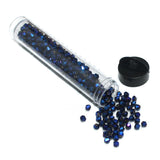 400 Pcs, 4mm Metallic Blue Faceted Glass Bicone Beads