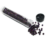 400 Pcs, 4mm Metallic Purple Faceted Glass Bicone Beads