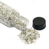 150 Gms Mix White Seed Beads Bottle, Size 11/0