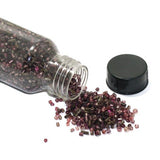 150 Gms Mix Purple Seed Beads Bottle, Size 11/0