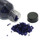 6 Colors 2 Cut Seed Beads Bottles Combo Multicolor, Size 11/0