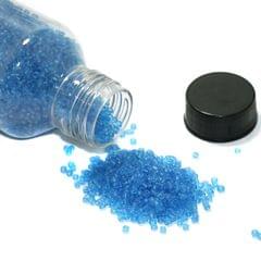 6 Colors Seed Beads Bottles Combo Blue, Size 11/0