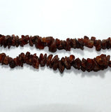 1 String Brown Stone Chips