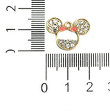 20x15mm Mickey Mouse AD Stone Charms